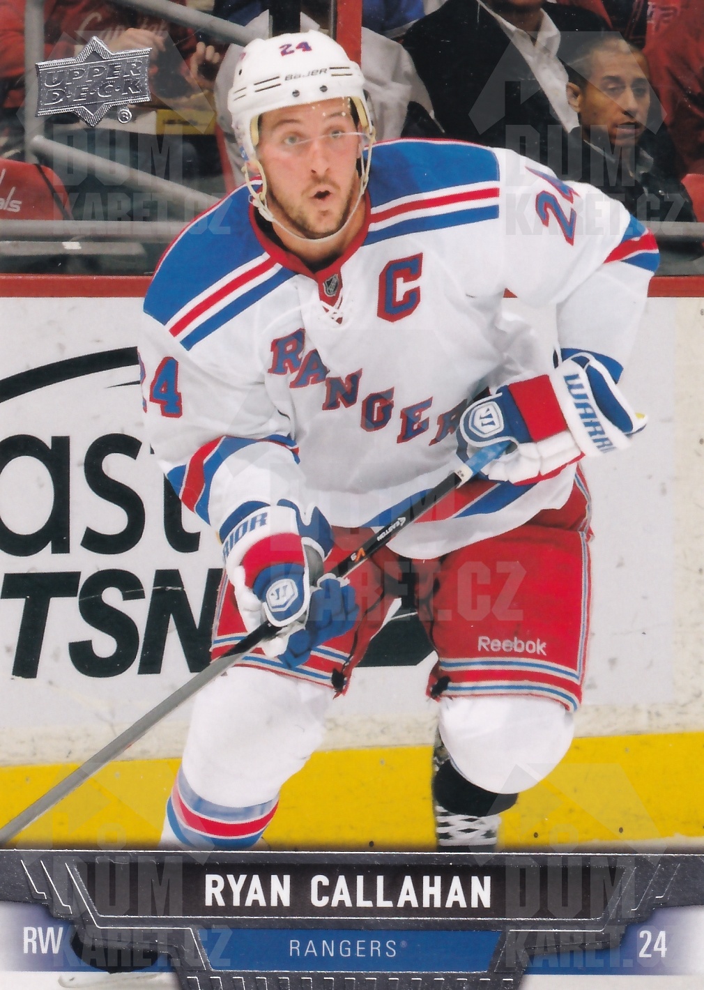Ryan Callahan - 2013/14 UD Series II. Hockey - #424