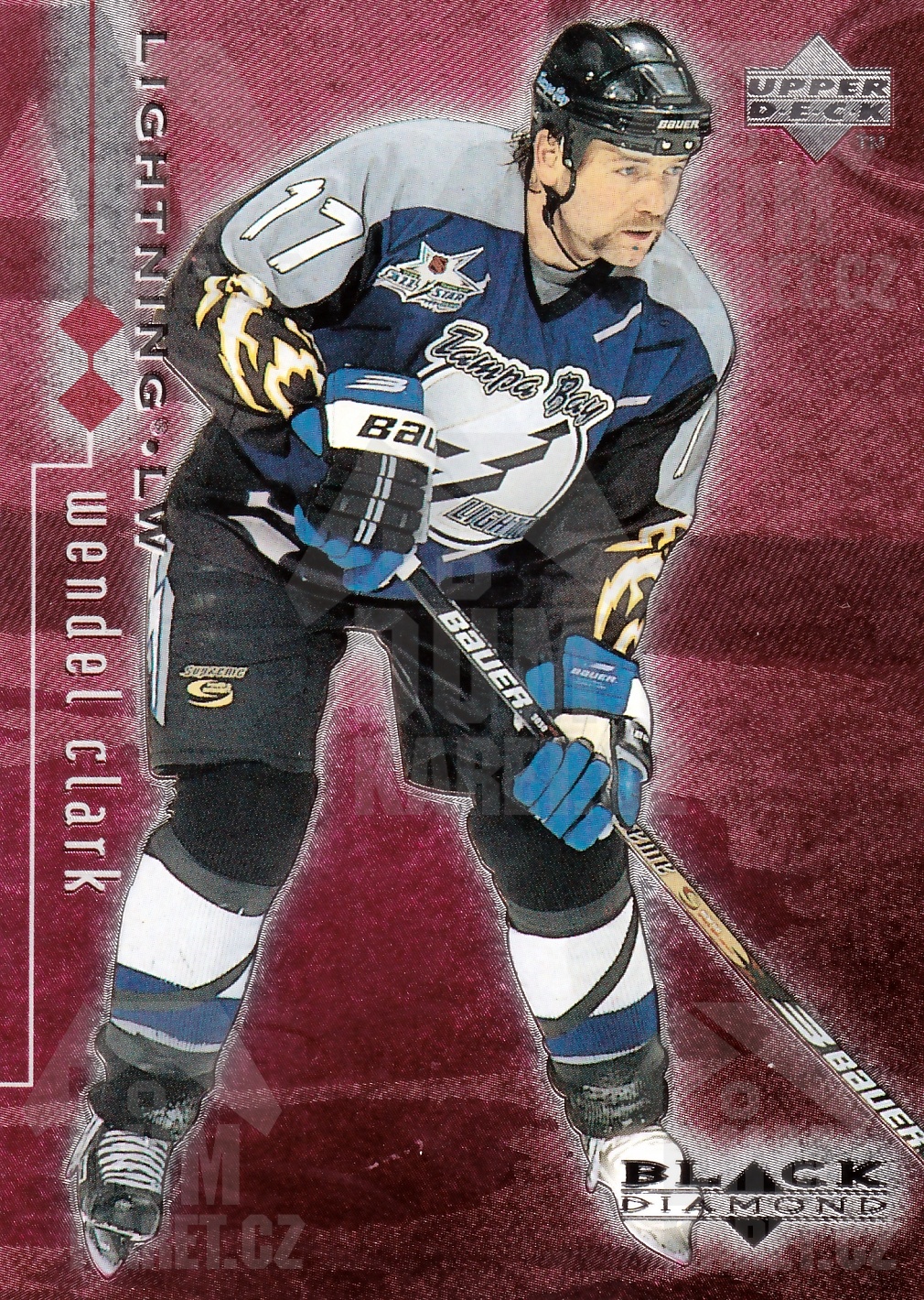 Wendel Clark - 1998/99 Black Diamond Hockey - Double Diamond - #79