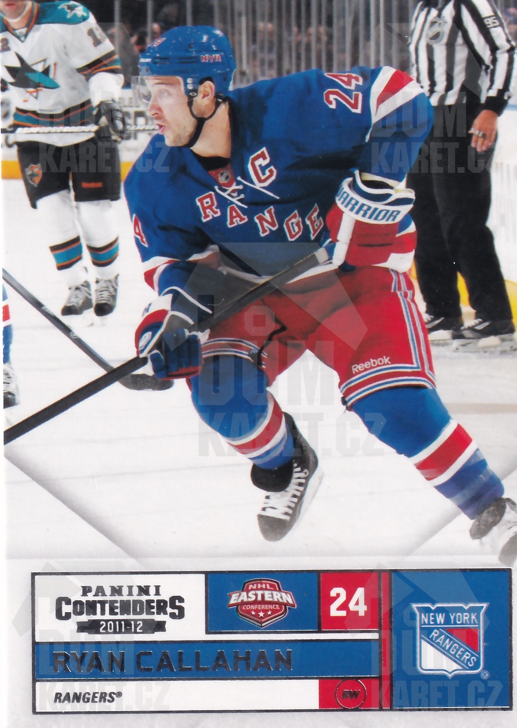 Ryan Callahan - 2011/12 Panini Contenders - #24