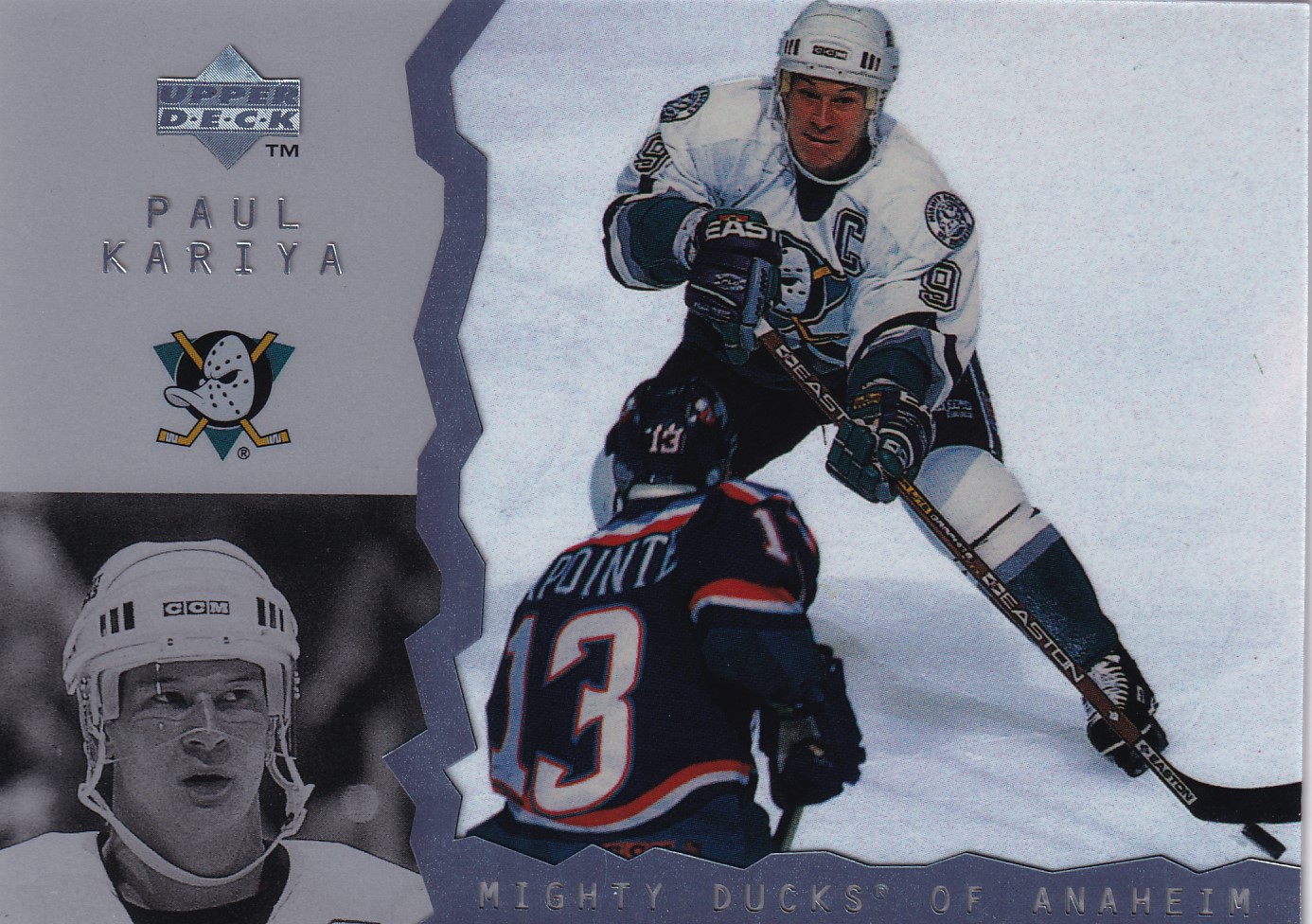 Paul Kariya - 1996/97 UD Ice Hockey - #76