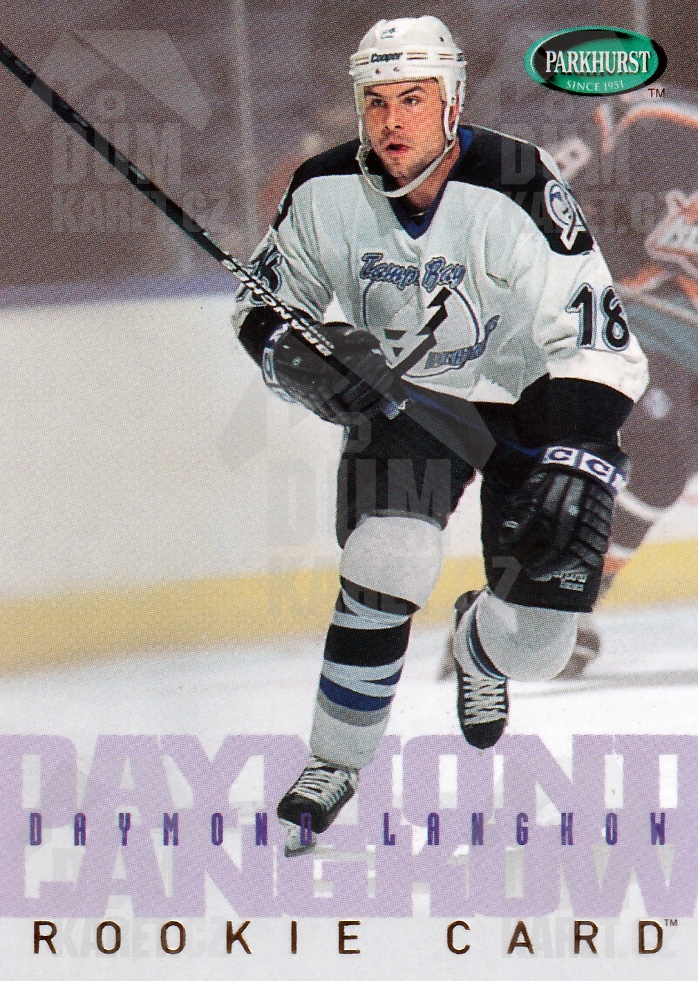 Daymond Langkow - 1995/96 Parkhurst International - RC - #270