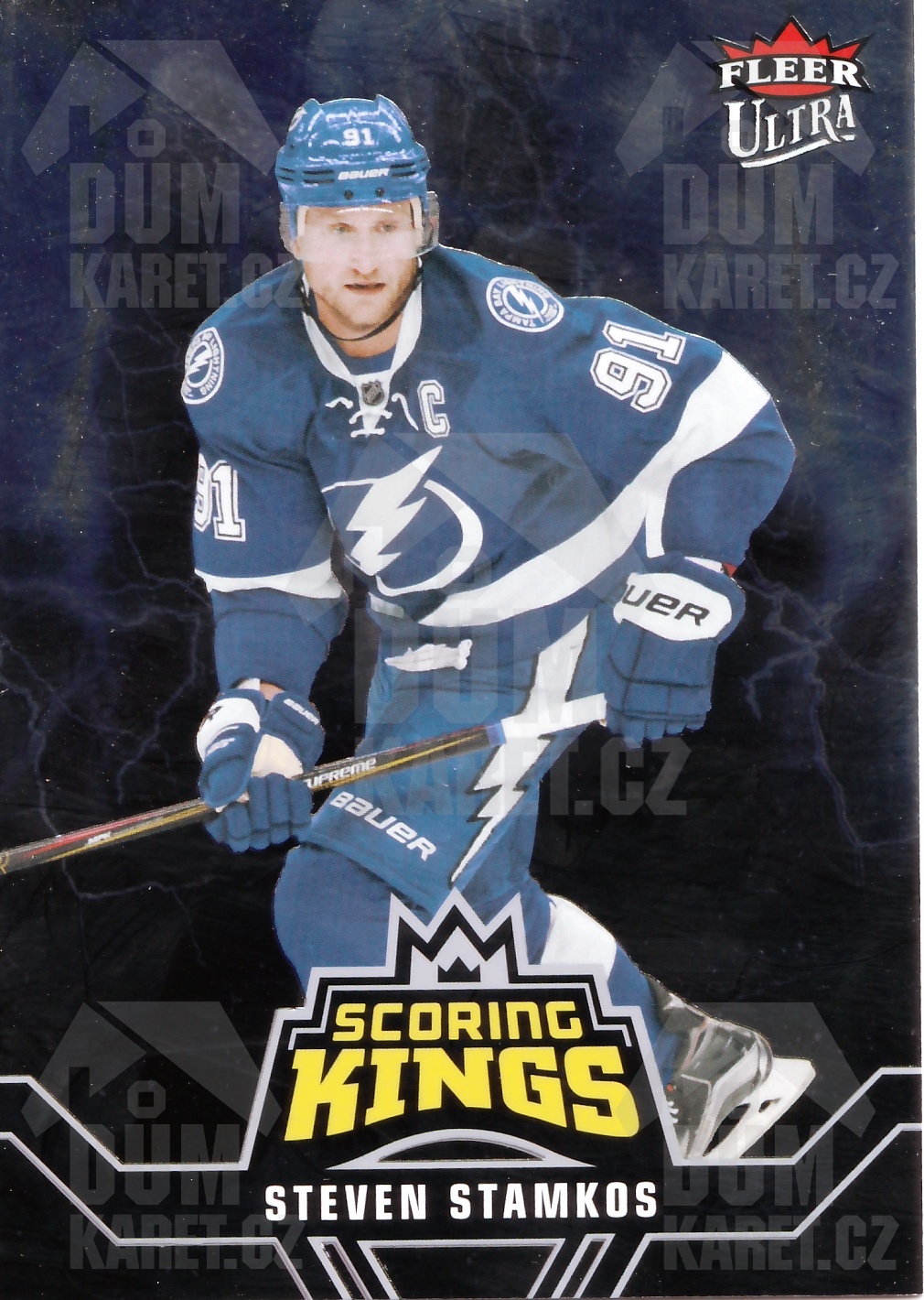 Steven Stamkos - 2016/17 Fleer Showcase Hockey - Scoring Kings - #SK3