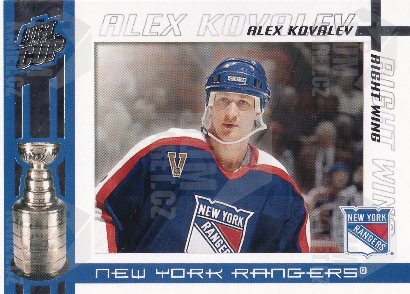 Alex Kovalev - 2003/04 Quest For The Cup - #70