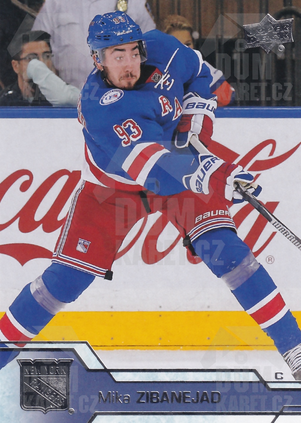Mika Zibanejad - 2016/17 UD Series II. Hockey - #378