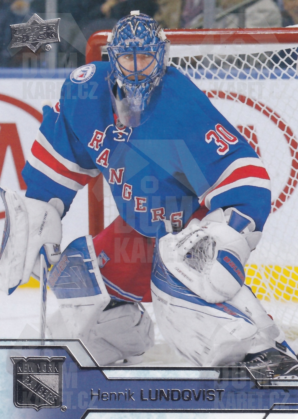 Henrik Lundqvist - 2016/17 UD Series II. Hockey - #375
