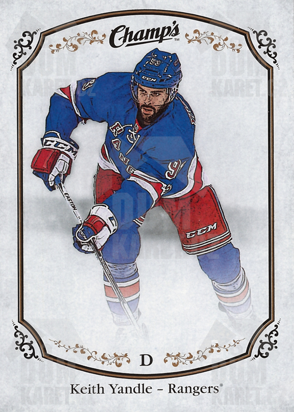 Keith Yandle - 2015/16 UD Champ's Hockey - #153