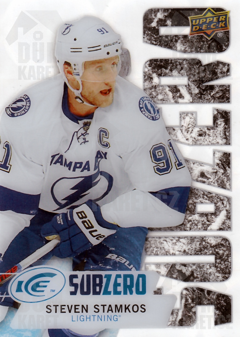 Steven Stamkos - 2016/17 UD Ice Hockey - Sub Zero - #SZ50