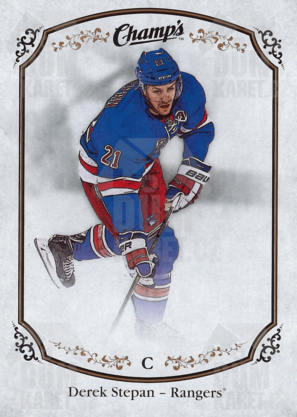 Derek Stepan - 2015/16 UD Champ's Hockey - #80