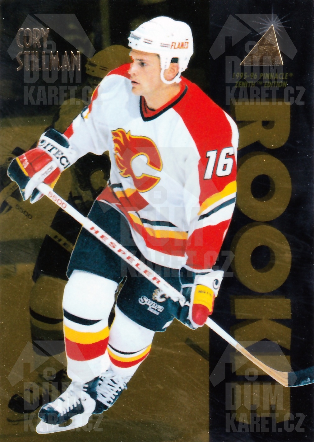 Cory Stillman - 1995/96 Pinnacle Zenith - RC - #123