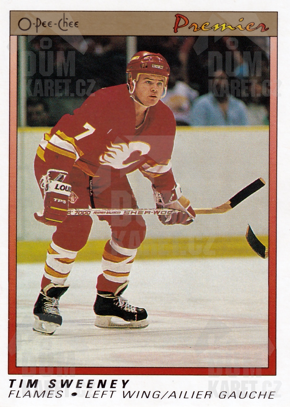 Tim Sweeney - 1990/91 OPC Premier - #116