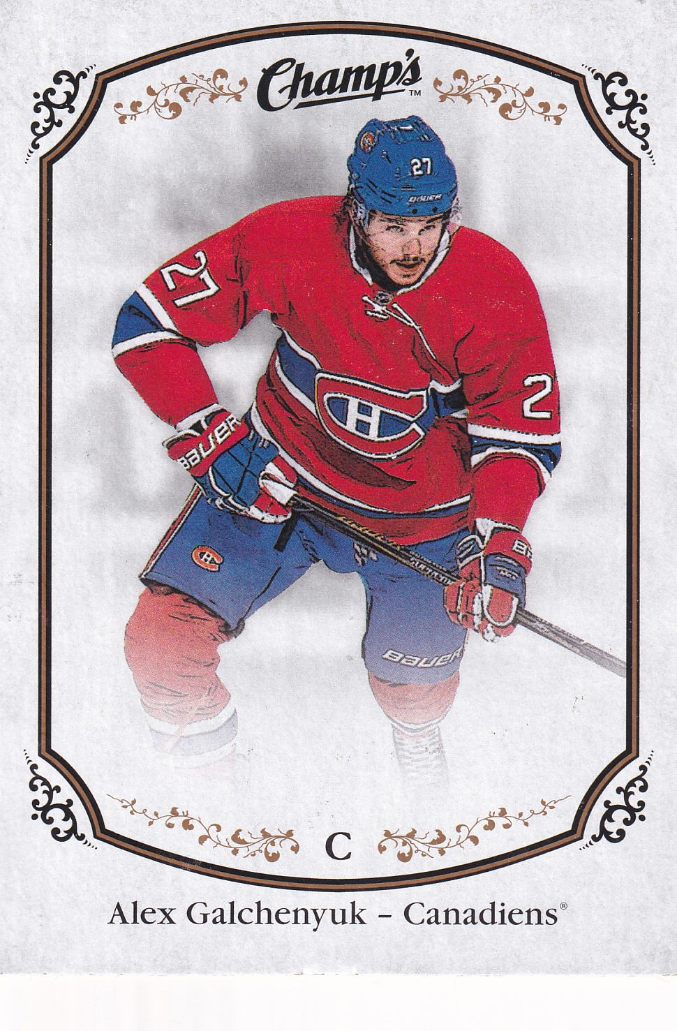 Alex Galchenyuk - 2015/16 UD Champ's Hockey - #72