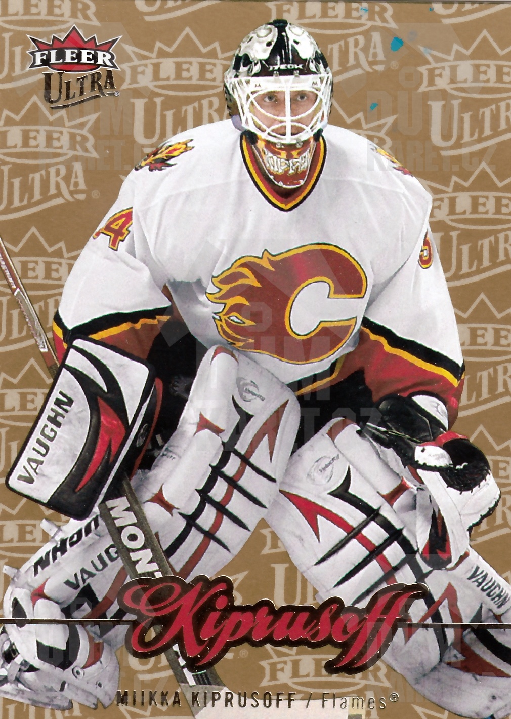Miikka Kiprusoff - 2007/08 Fleer Ultra Hockey - Gold Medallion - #168