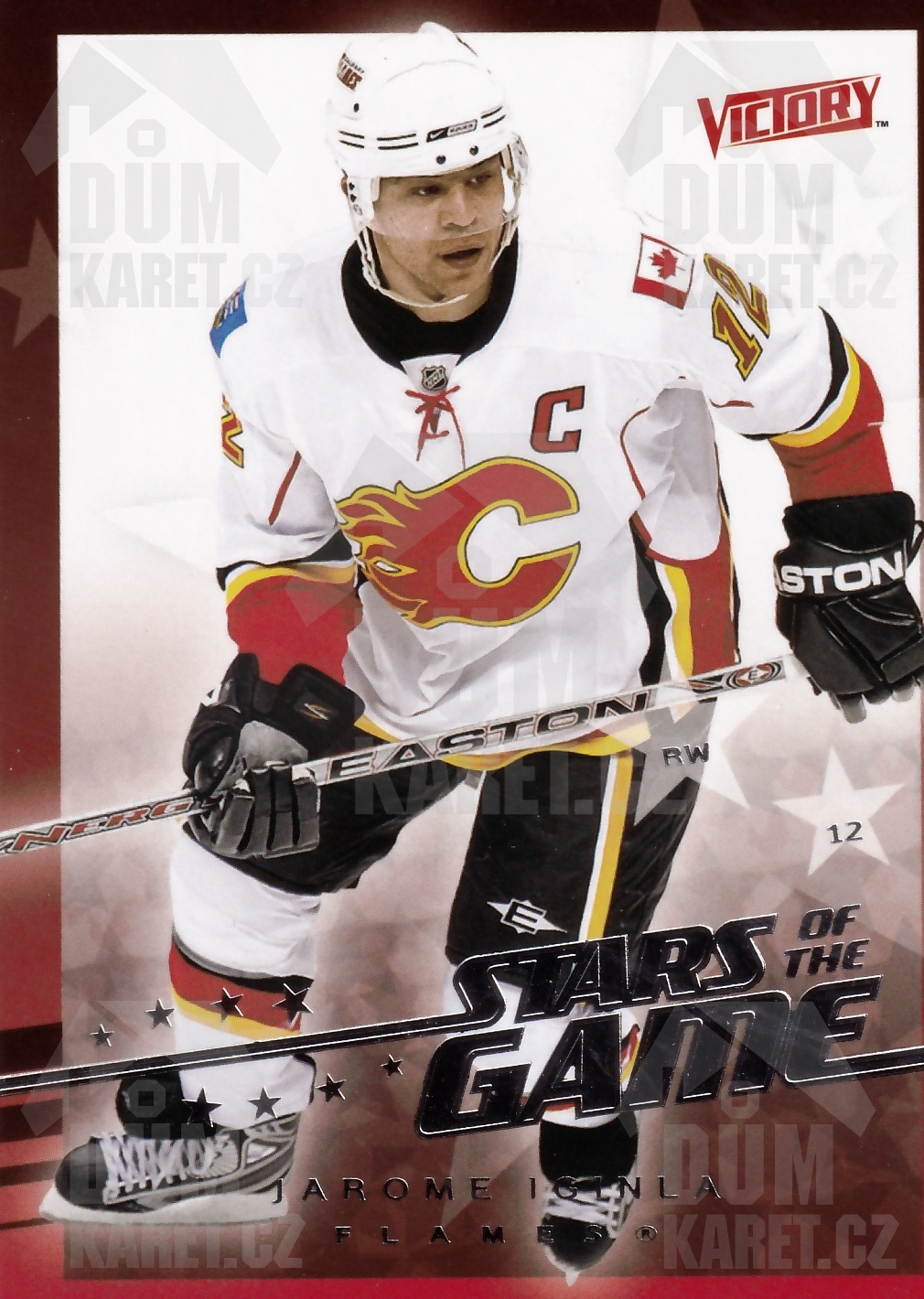 Jarome Iginla - 2008/09 Victory Hockey - Stars of the Game - #SG-4