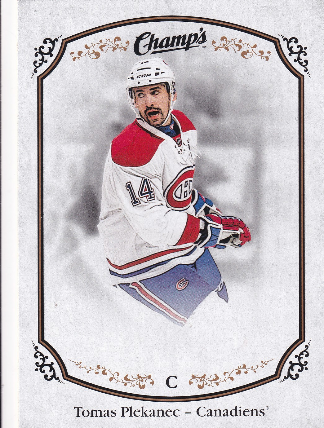 Tomáš Plekanec - 2015/16 UD Champ's Hockey - #36