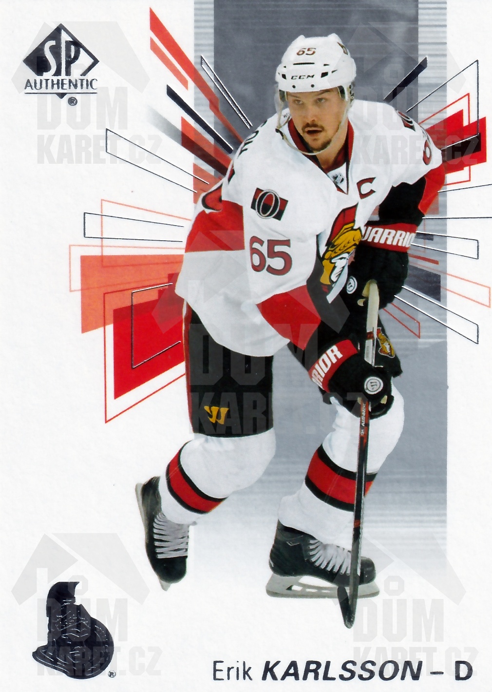 Erik Karlsson - 2016/17 SP Authentic Hockey - #2