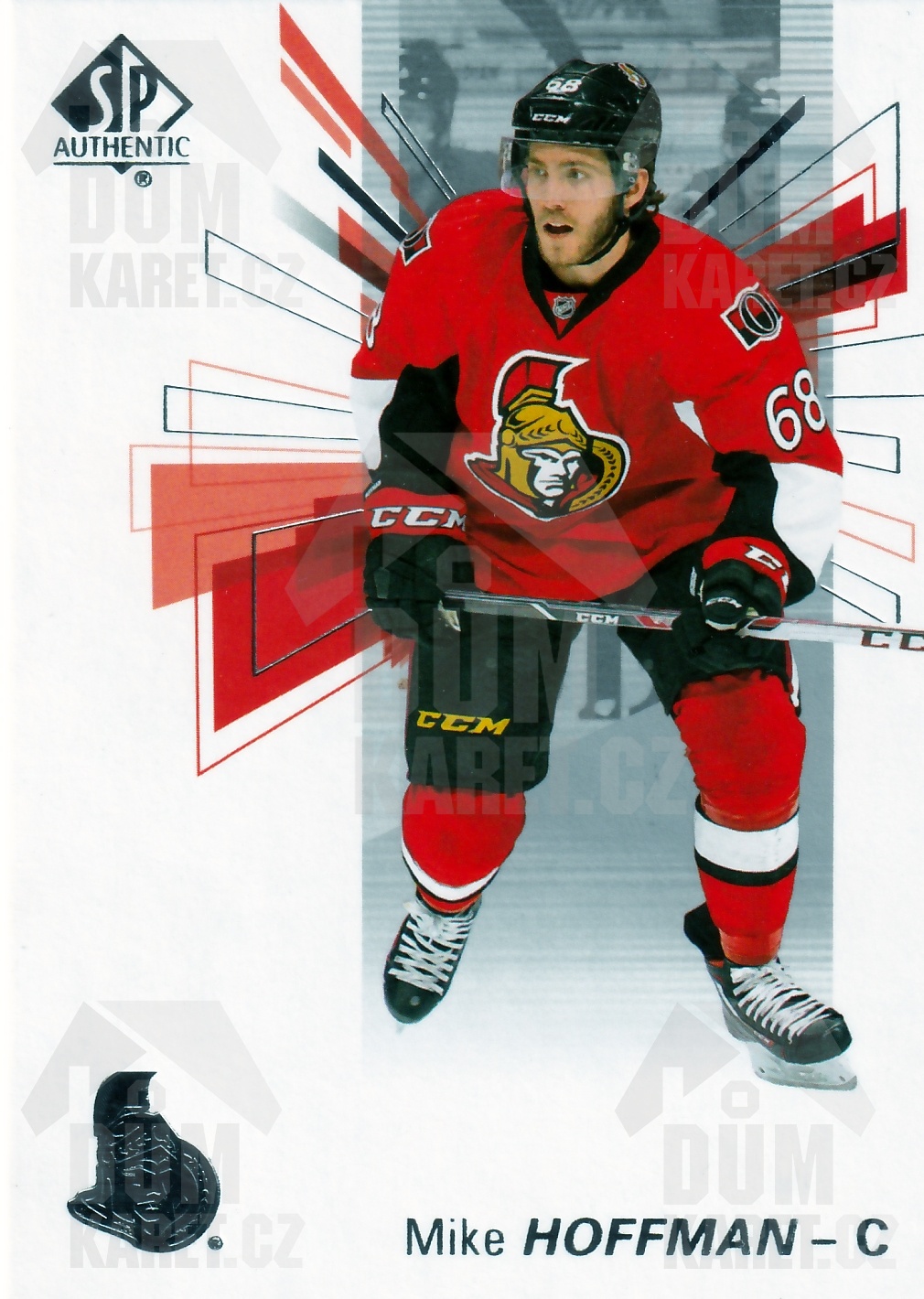 Mike Hoffman - 2016/17 SP Authentic Hockey - #64