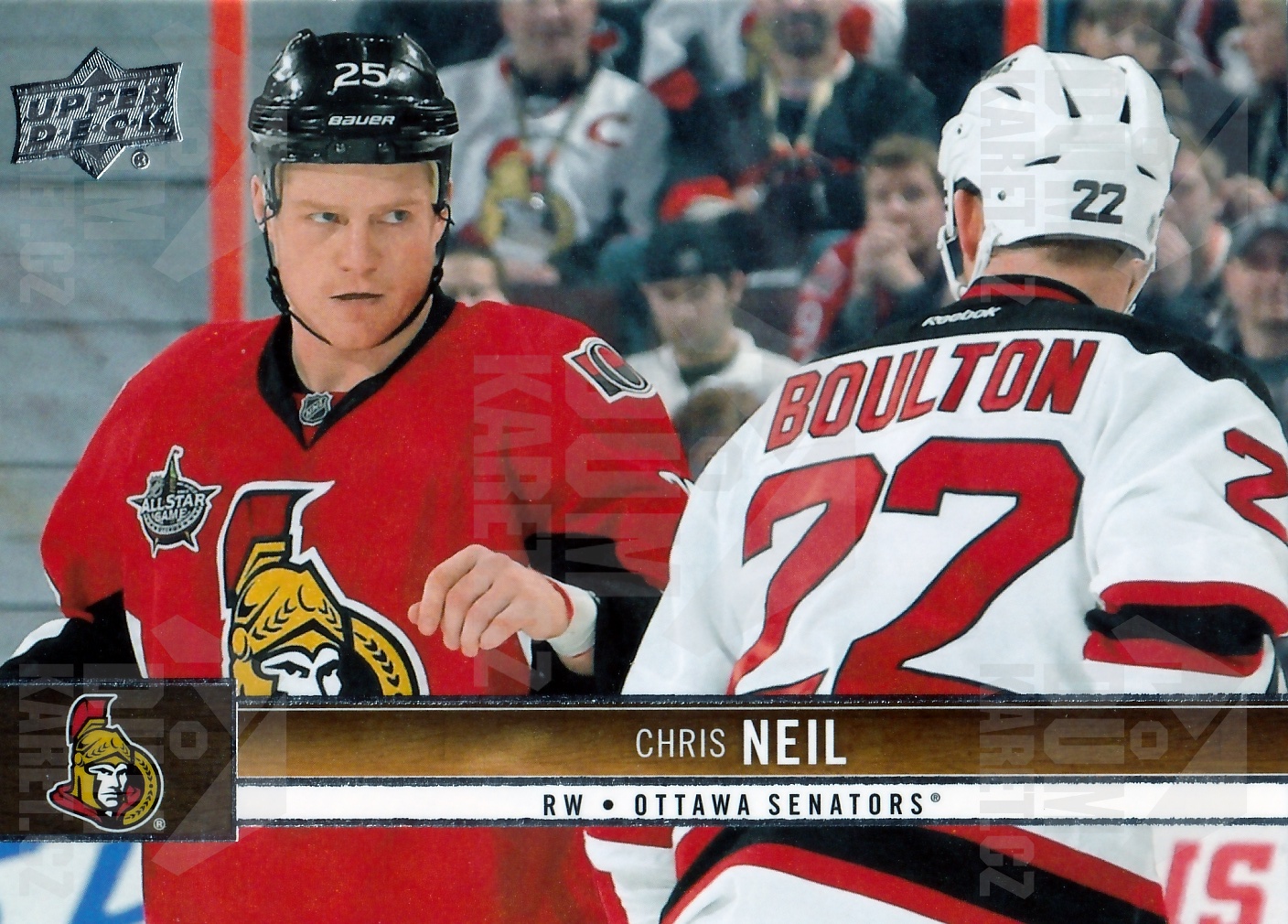 Chris Neil - 2012/13 UD Series I. Hockey - #131
