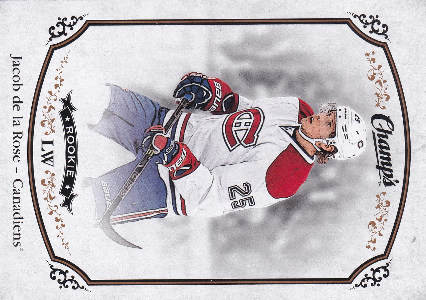 Jacob de la Rose - 2015/16 UD Champ's Hockey - #158