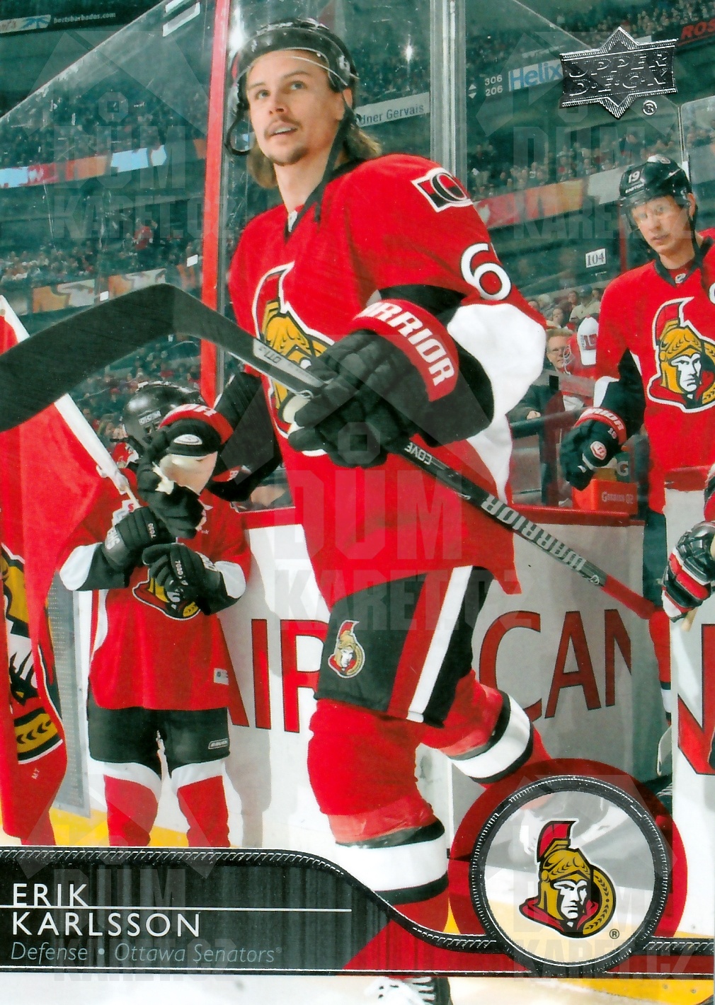 Erik Karlsson - 2014/15 UD Series I. Hockey - #133