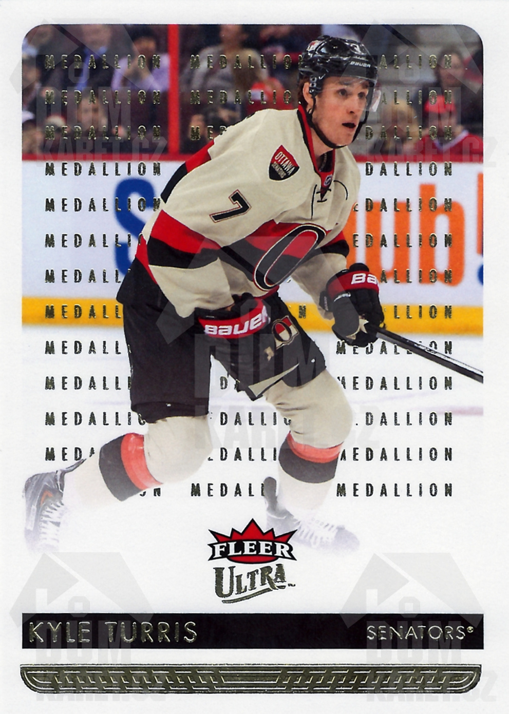 Kyle Turris - 2014/15 Fleer Ultra Hockey - Gold Medallion - #123