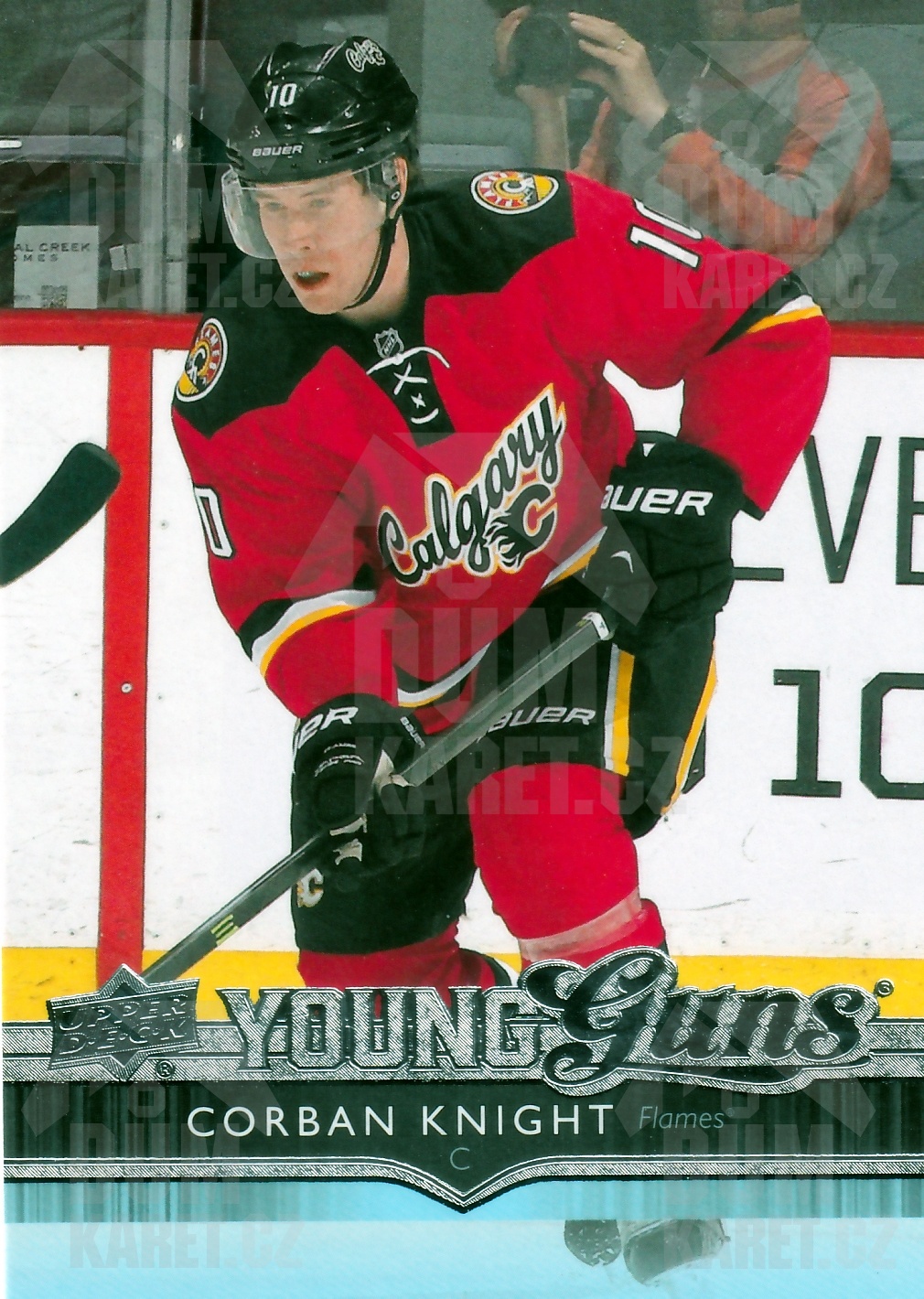 Corban Knight - 2014/15 UD Series I. Hockey - Young Guns - #209
