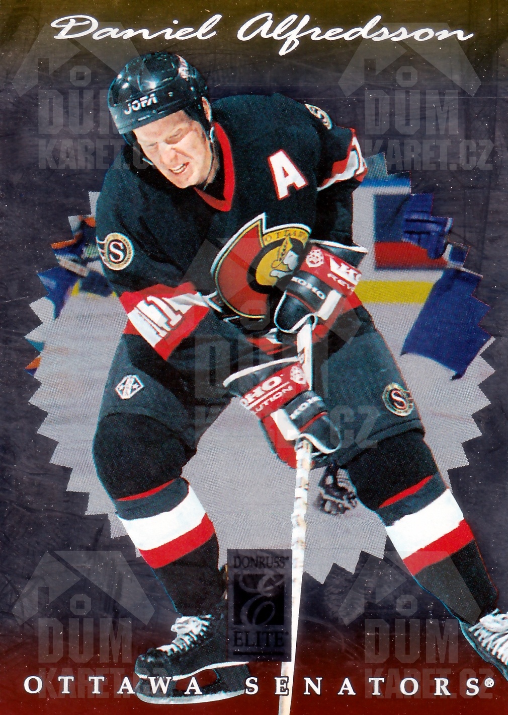 Daniel Alfredsson - 1996/97 Donruss Elite - #100