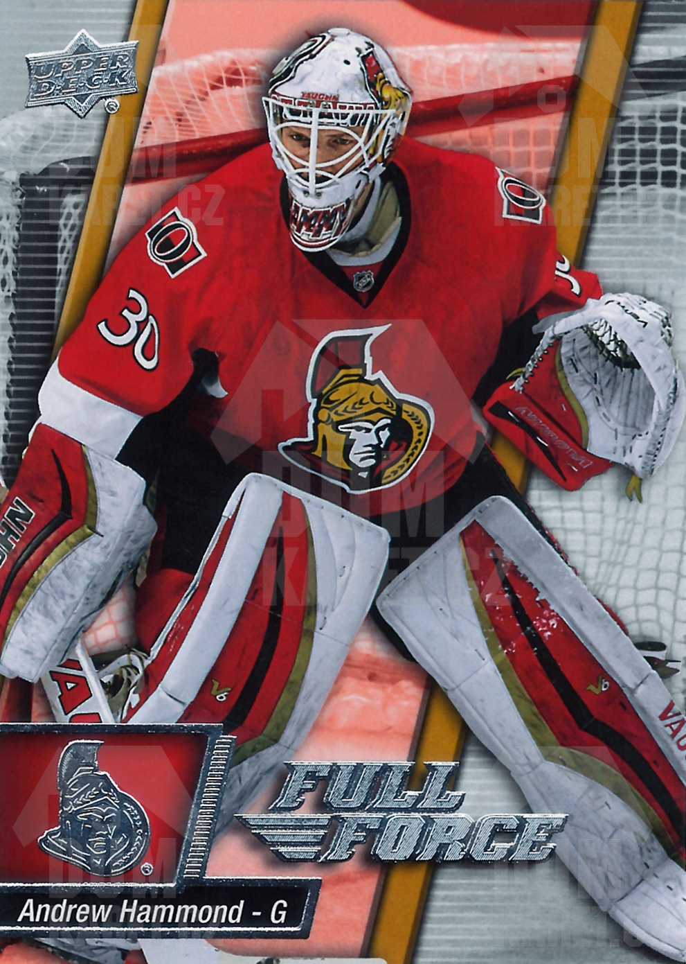 Andrew Hammond - 2015/16 UD Full Force Hockey - #26