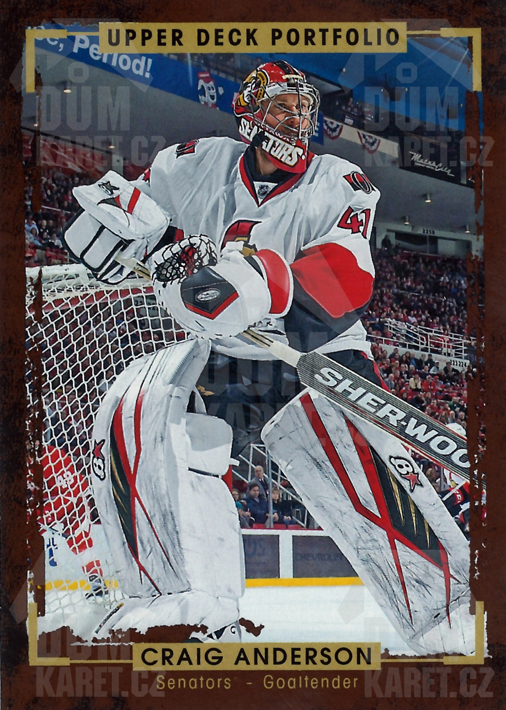 Craig Anderson - 2015/16 UD Portfolio Hockey - #151