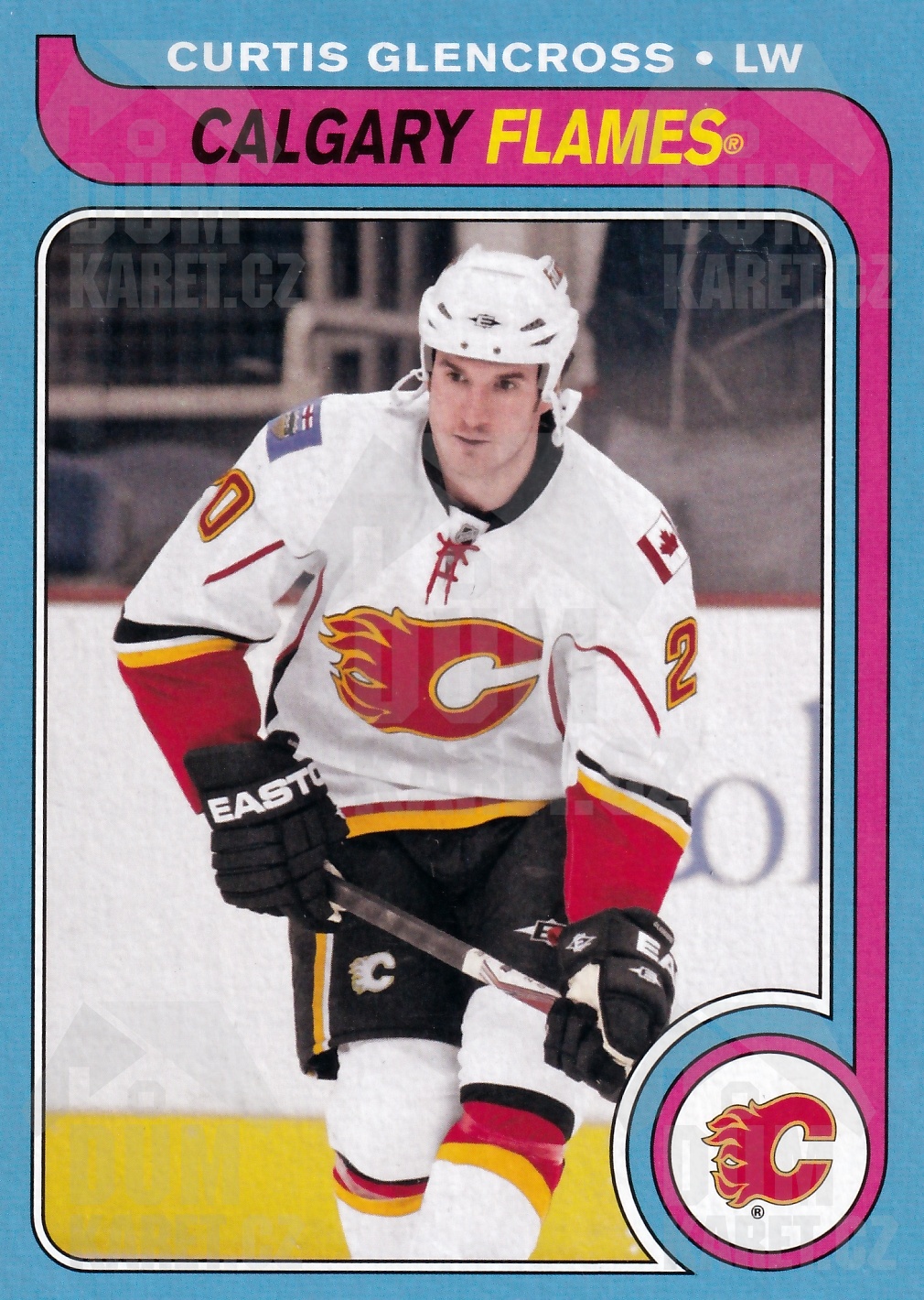 Curtis Glencross - 2008/09 O-Pee-Chee Hockey - Retro - #611