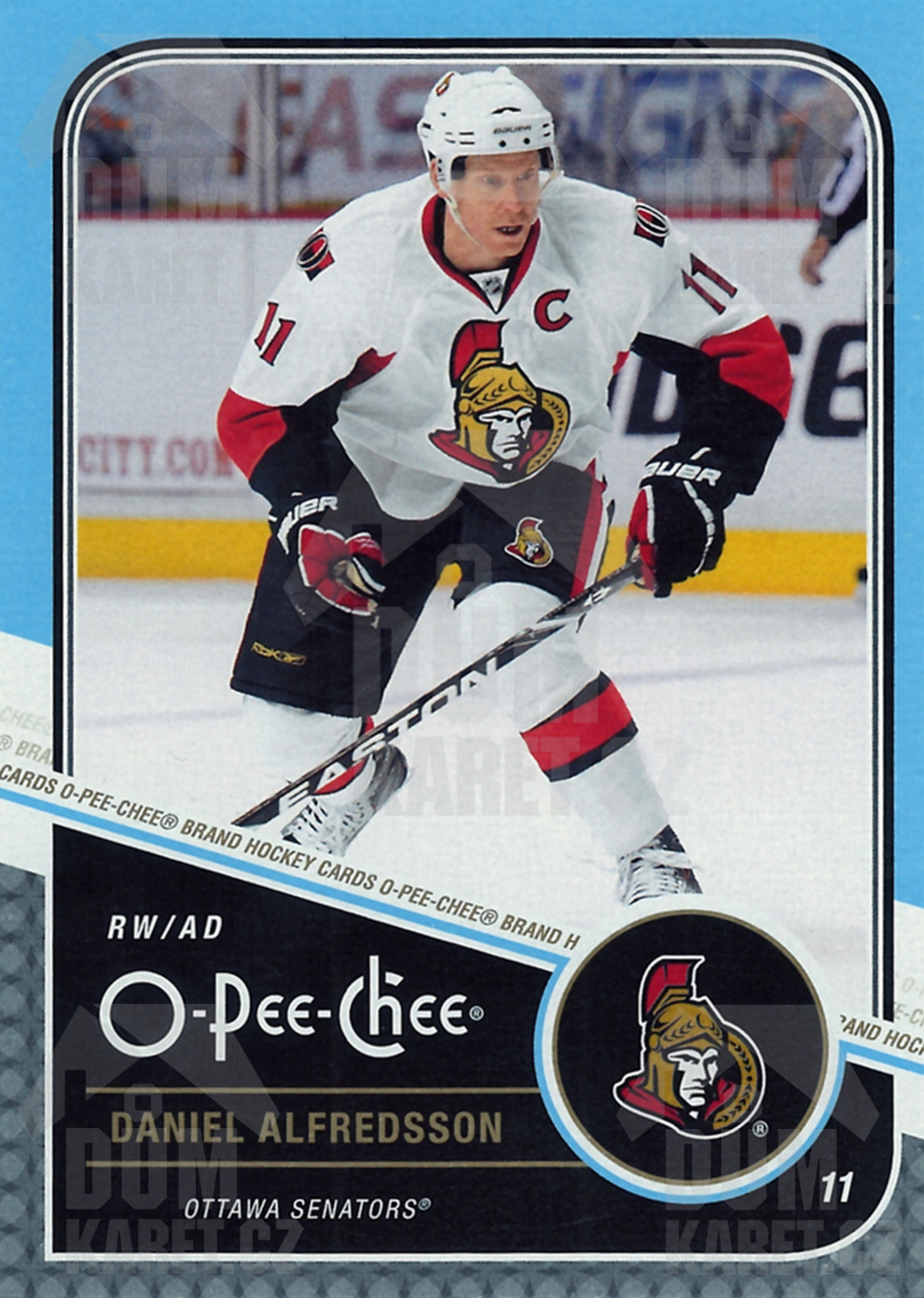 Daniel Alfredsson - 2011/12 O-Pee-Chee Hockey - #259