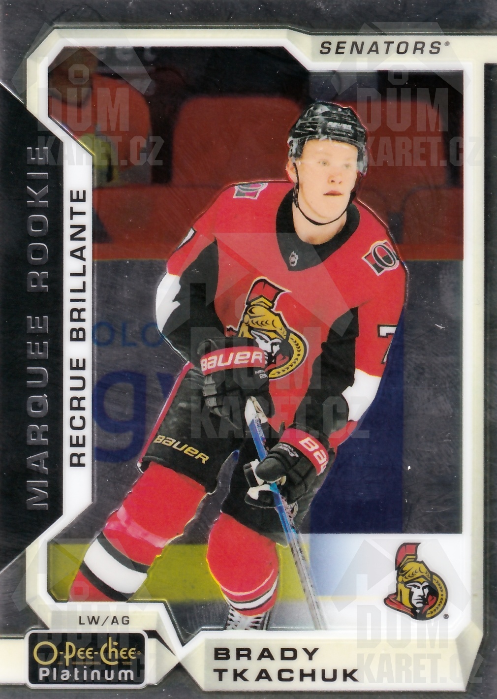 Brady Tkachuk - 2018/19 OPC Platinum Hockey - Marquee Rookie - #170
