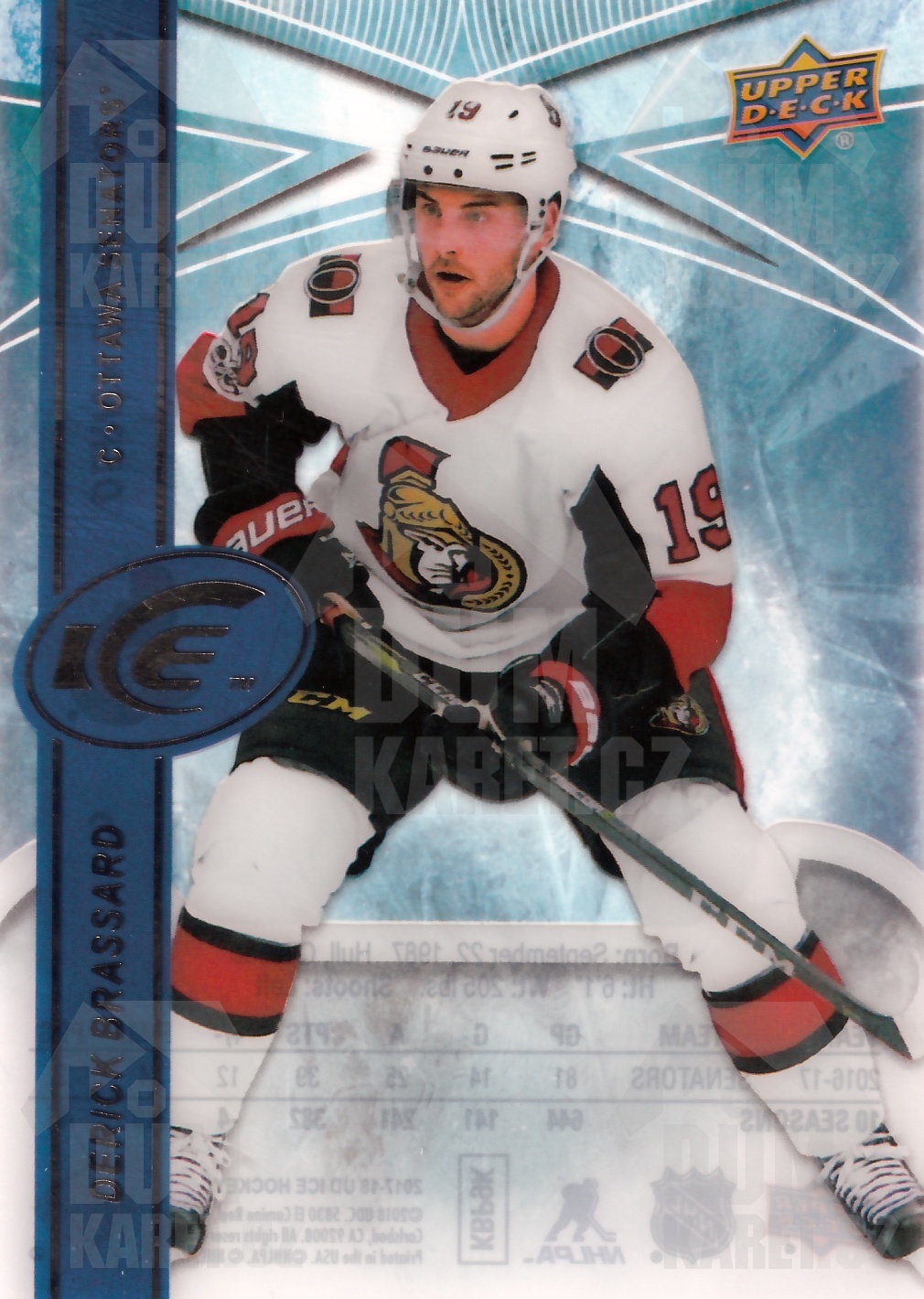 Derick Brassard - 2017/18 UD Ice Hockey - #60