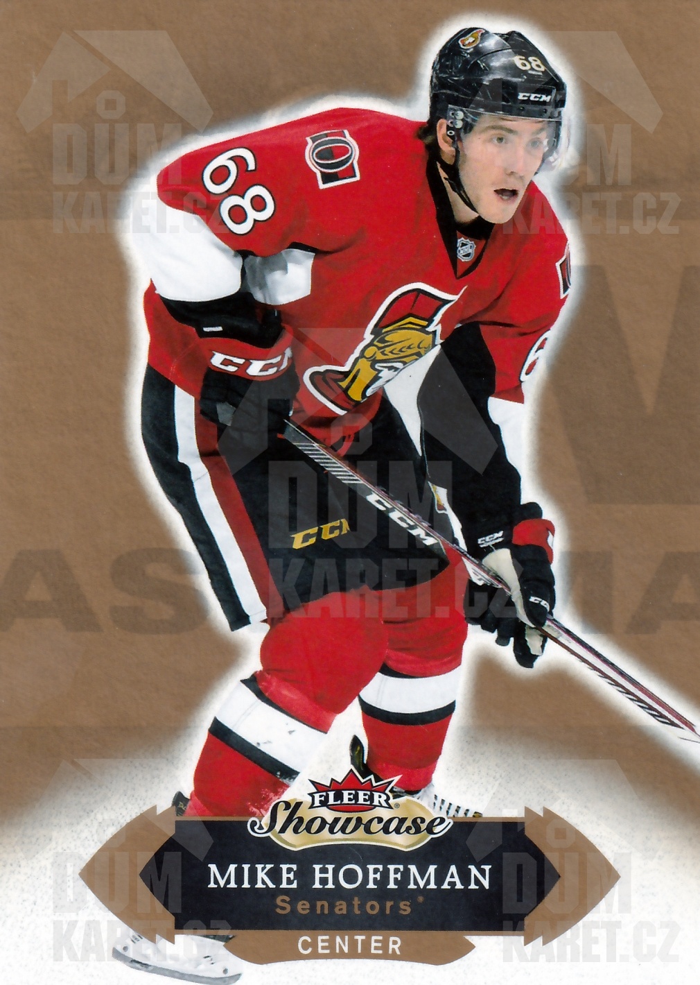 Mike Hoffman - 2016/17 Fleer Showcase Hockey - #92