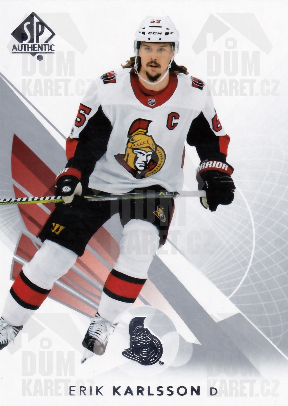 Erik Karlsson - 2017/18 SP Authentic Hockey - #56
