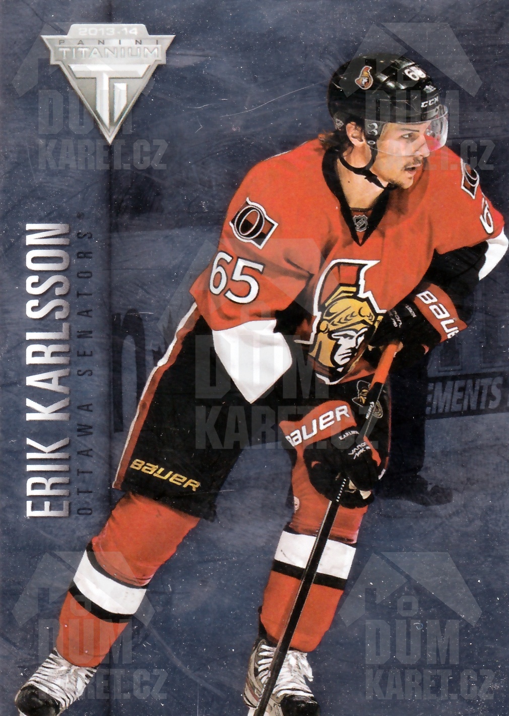 Erik Karlsson - 2013/14 Panini Titanium - #34