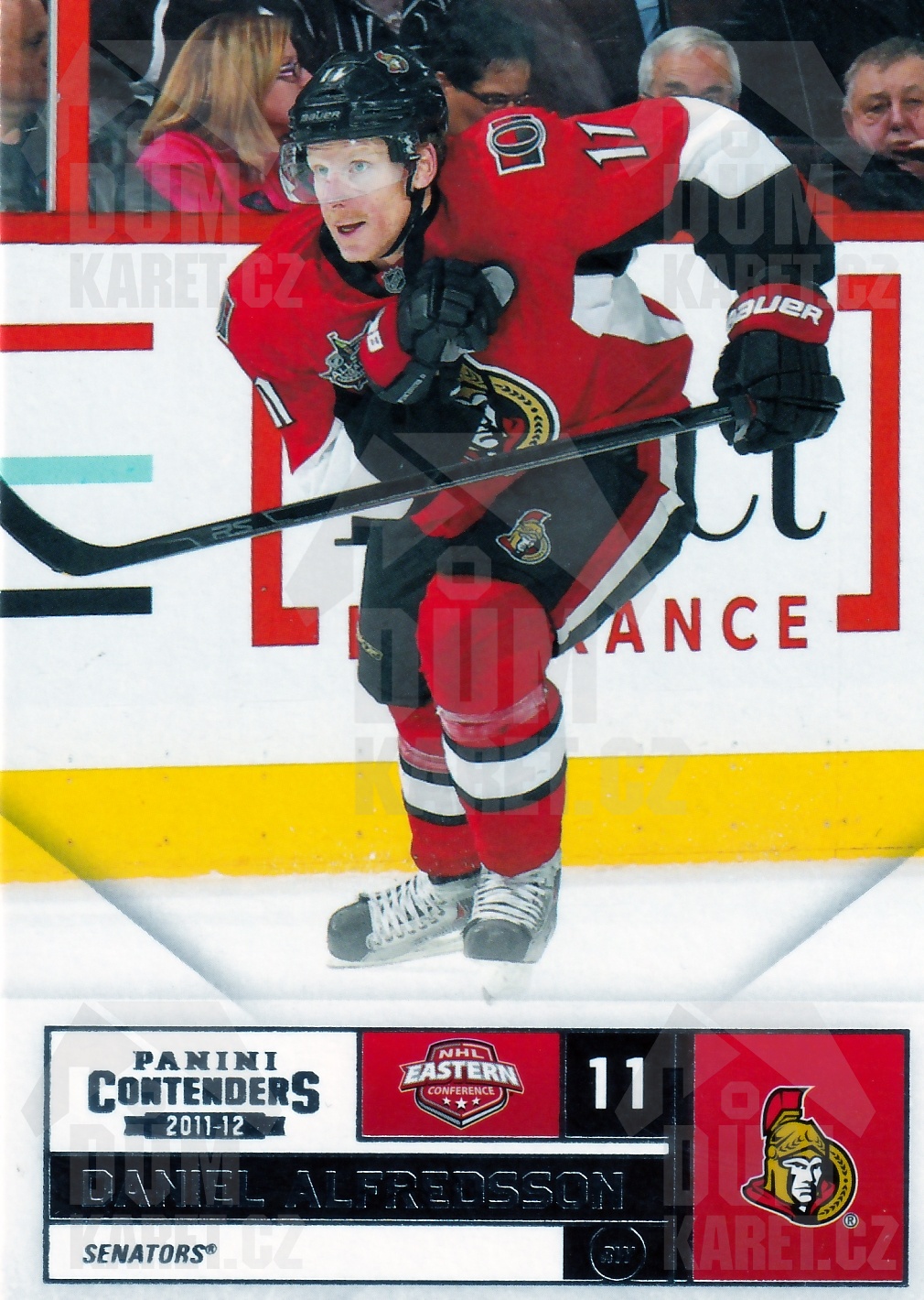 Daniel Alfredsson - 2011/12 Panini Contenders - #11