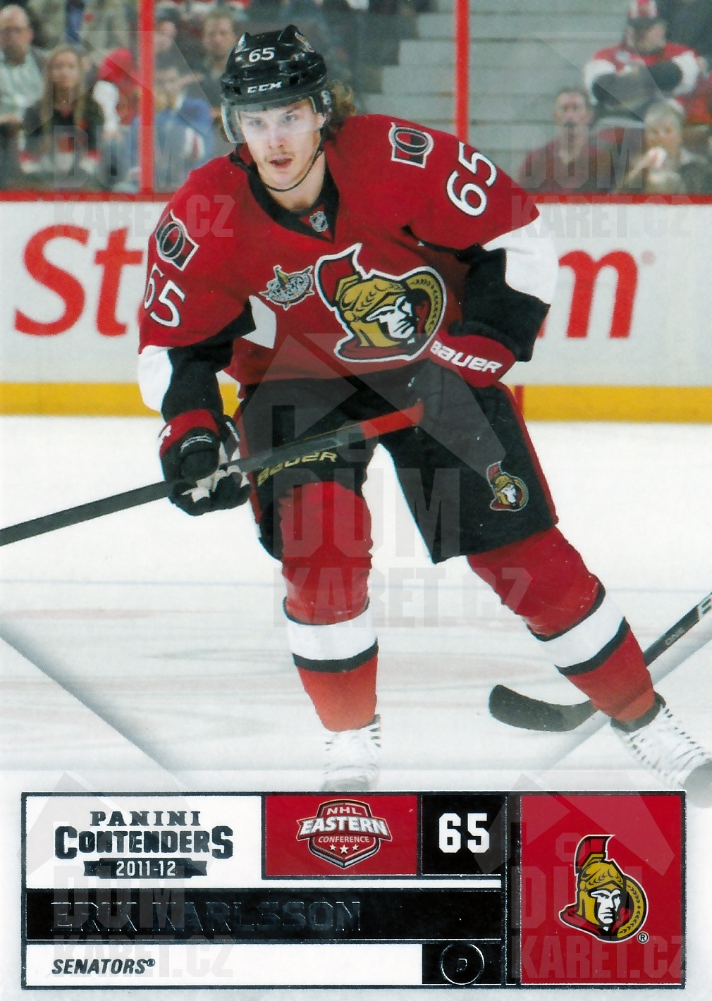 Erik Karlsson - 2011/12 Panini Contenders - #65