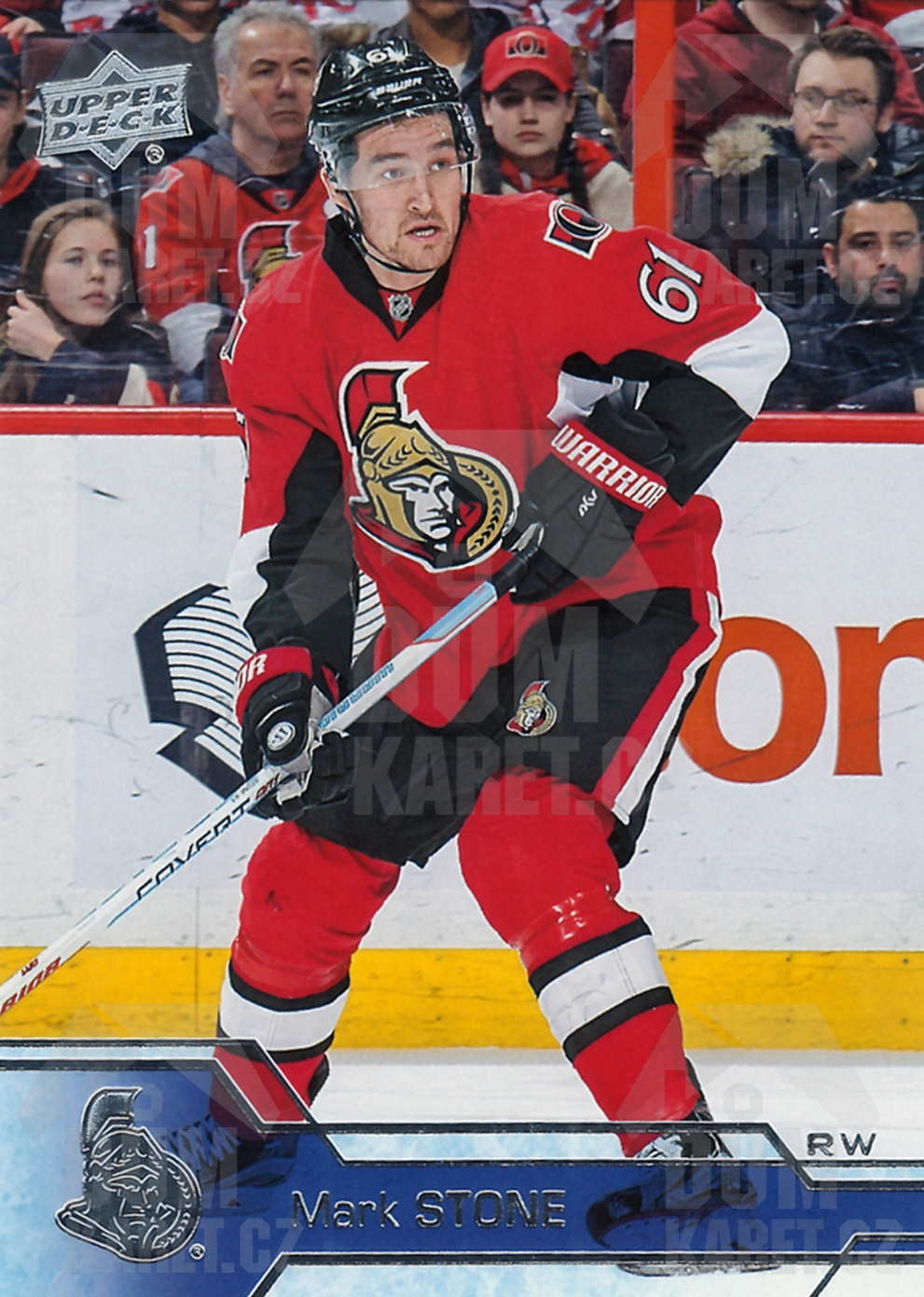 Mark Stone - 2016/17 UD Series I. Hockey - #134