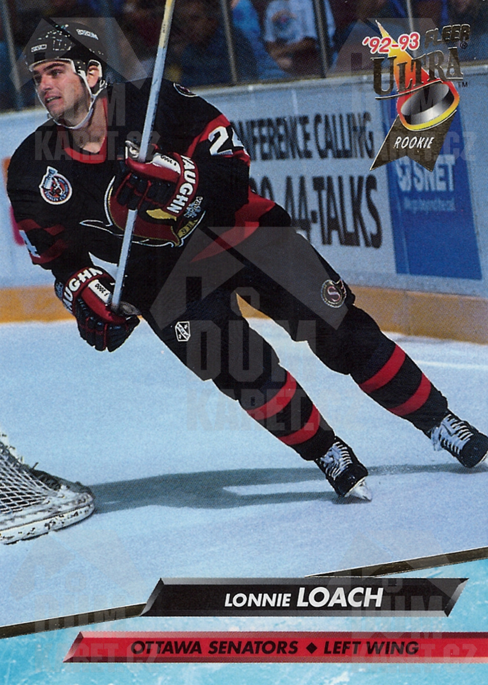 Lonnie Loach - 1992/93 Fleer Ultra Hockey - #146