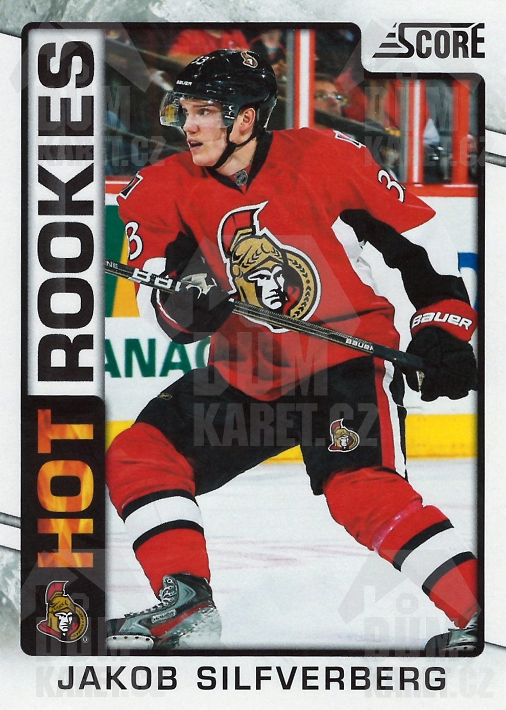 Jakob Silfverberg - 2012/13 Score Hockey - Hot Rookies - #504