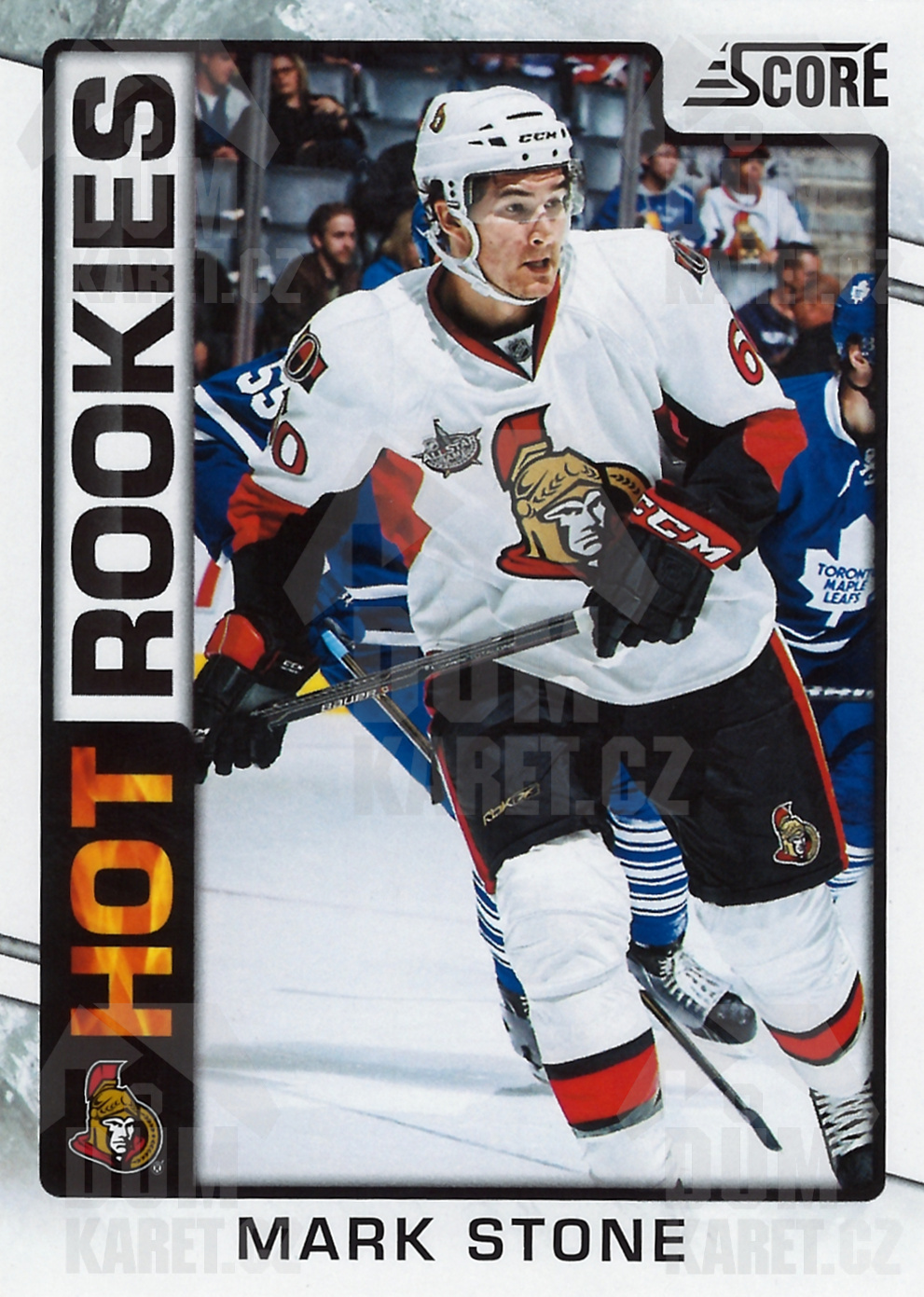 Mark Stone - 2012/13 Score Hockey - Hot Rookies - #548