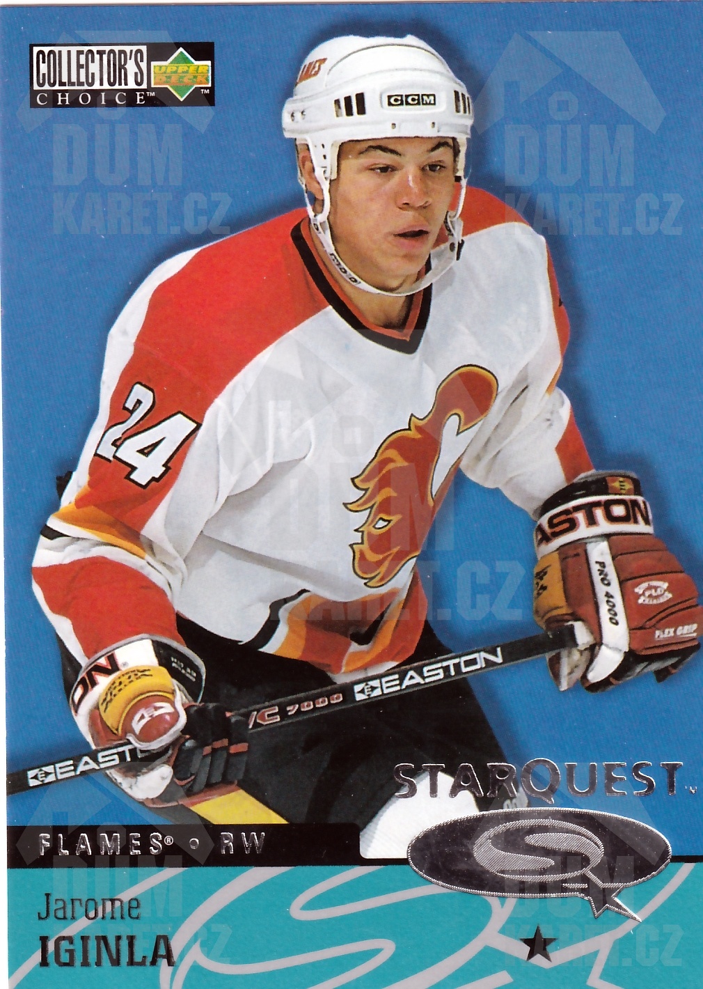 Jarome Iginla - 1997/98 UD Collector's Choice Hockey - Starquest - #SQ12