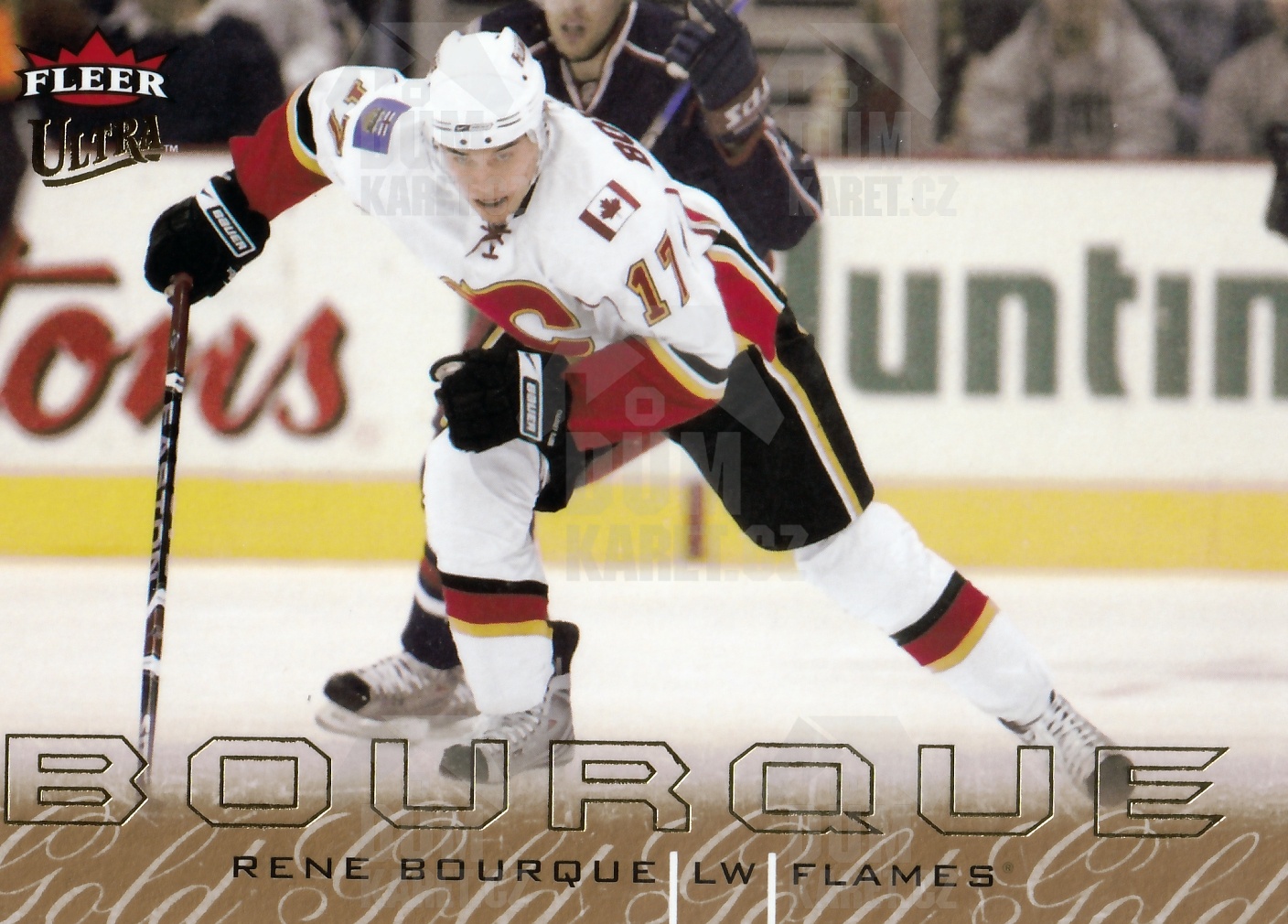 Rene Bourque - 2009/10 Fleer Ultra Hockey - #195
