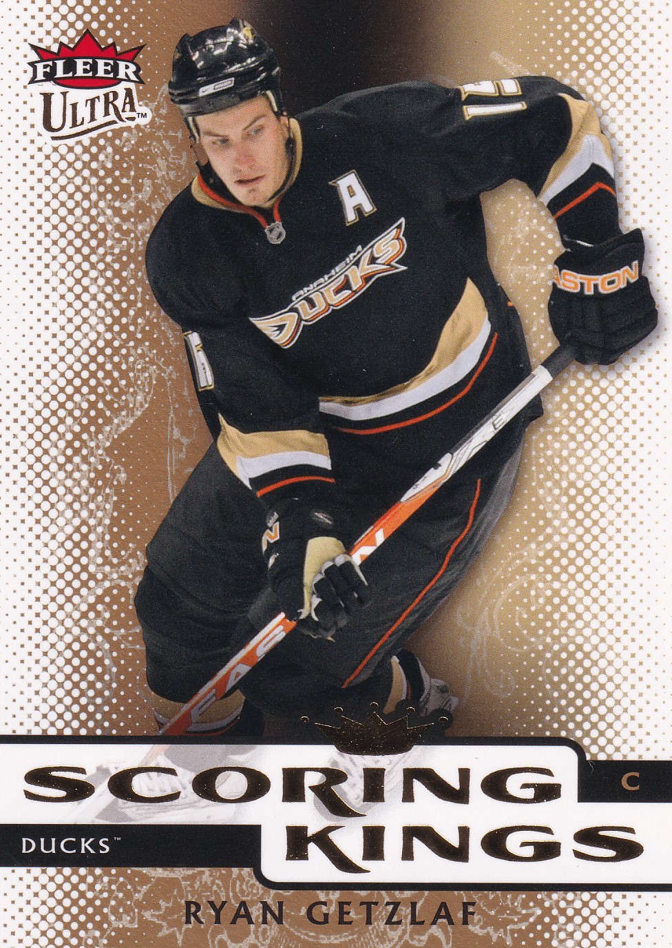 Ryan Getzlaf - 2009/10 Fleer Ultra Hockey - Scoring Kings - #SK10