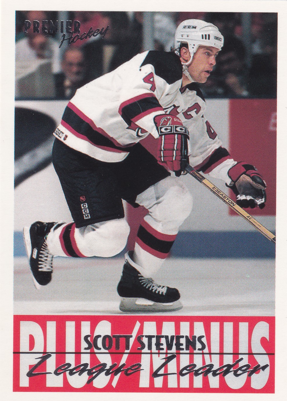 Scott Stevens - 1994/95 Topps Premier Series I. Hockey - Plus / Minus - #153