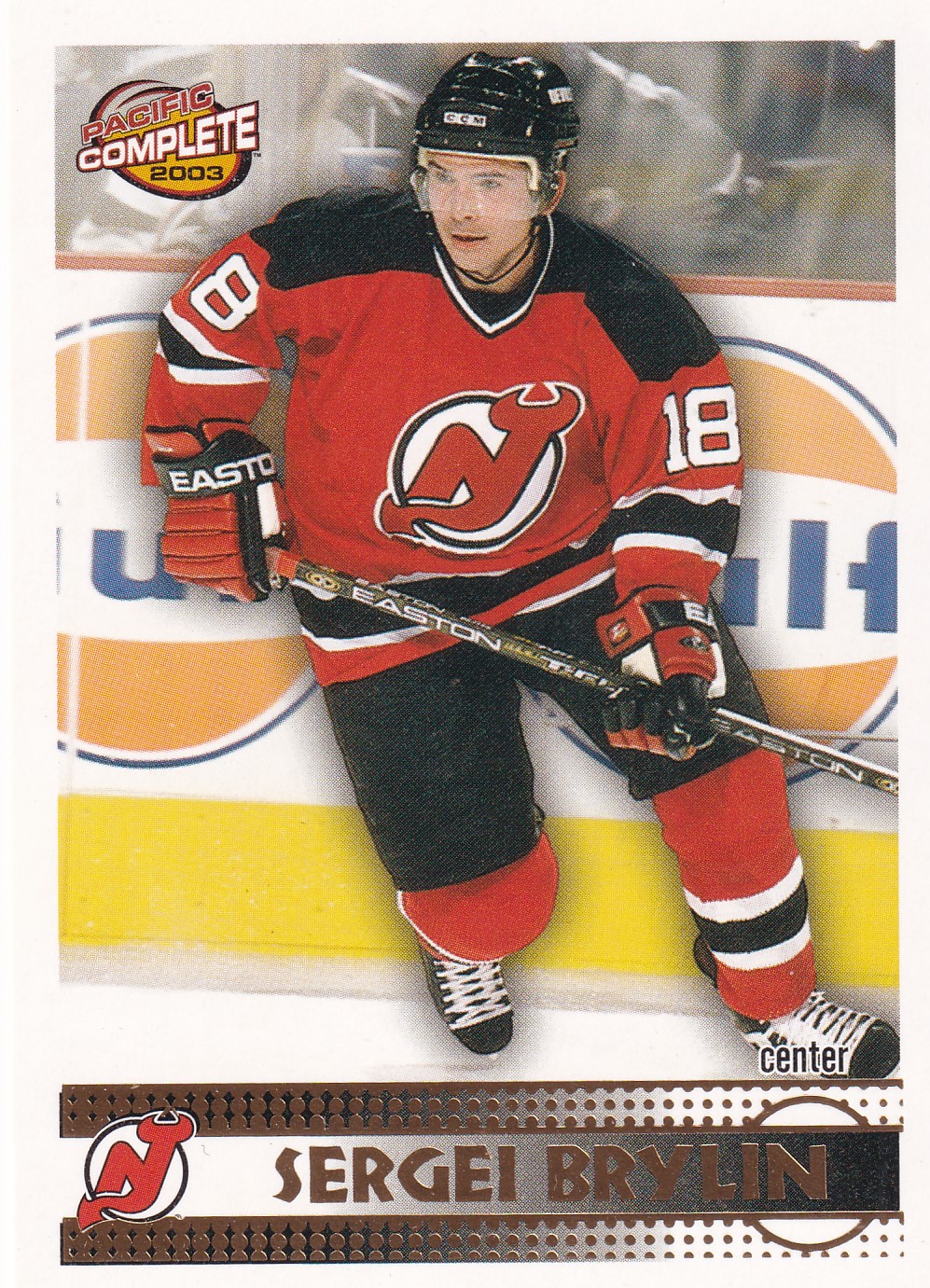 Sergei Brylin - 2002/03 Pacific Complete Hockey - #300
