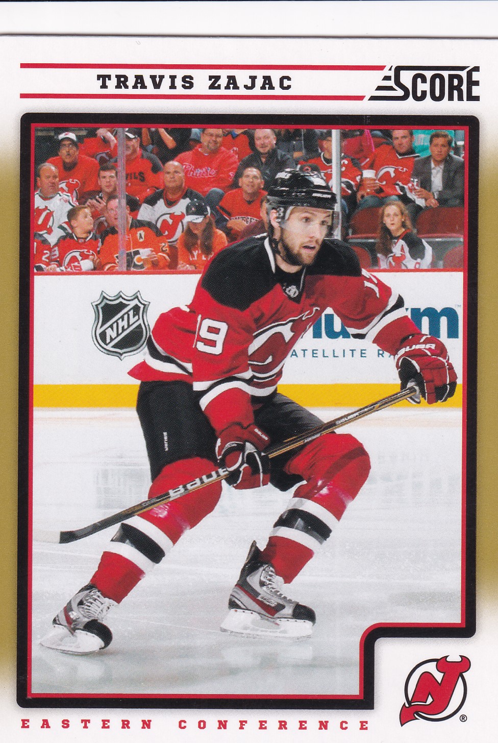 Travis Zajac - 2012/13 Score Hockey - Gold - #294