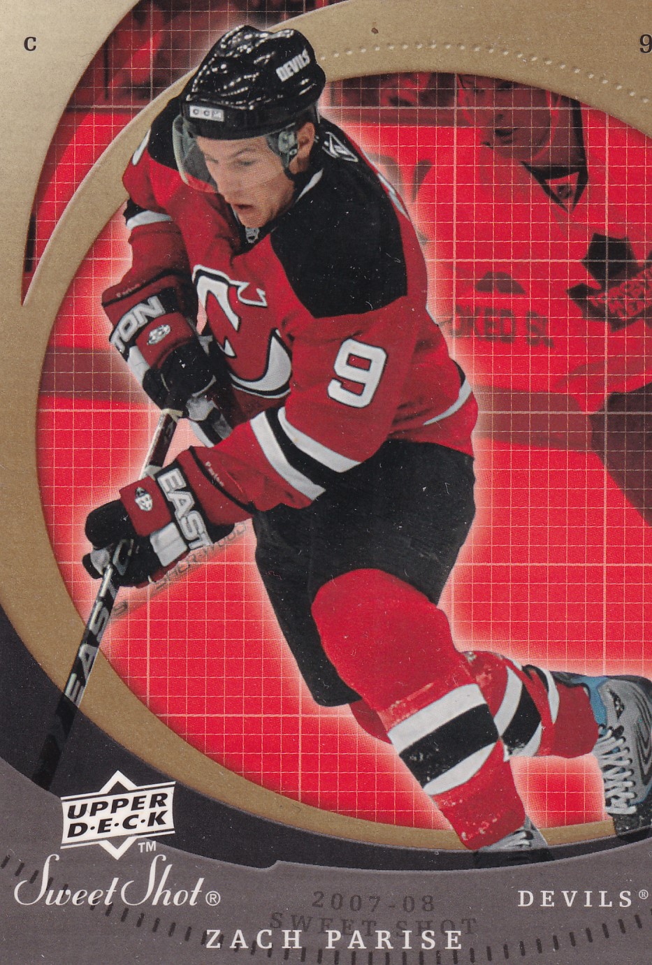 Zach Parise - 2007/08 Sweet Shot Hockey - #100