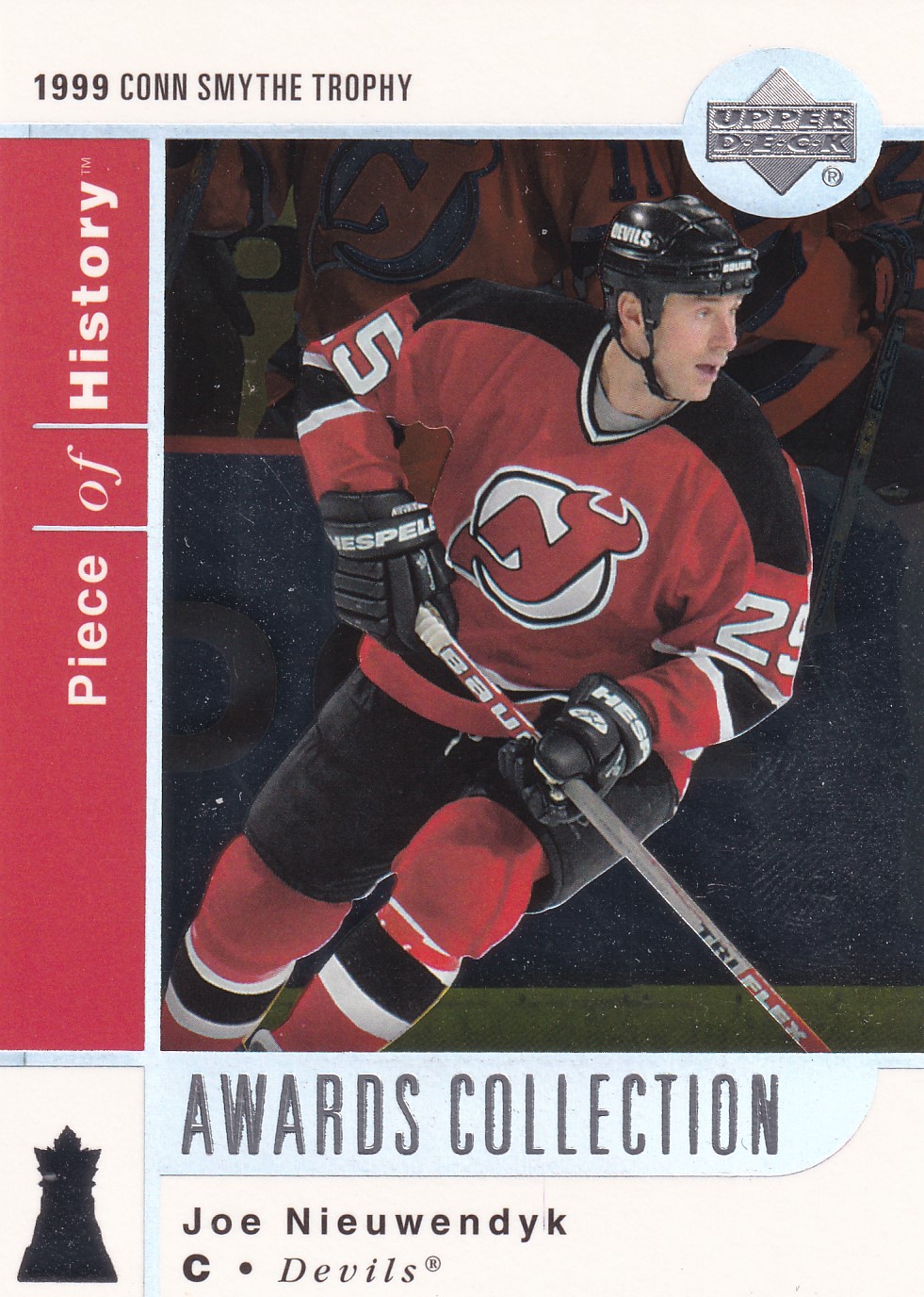 Joe Nieuwendyk - 2002/03 UD Piece of History - Awards Collection - #AC17