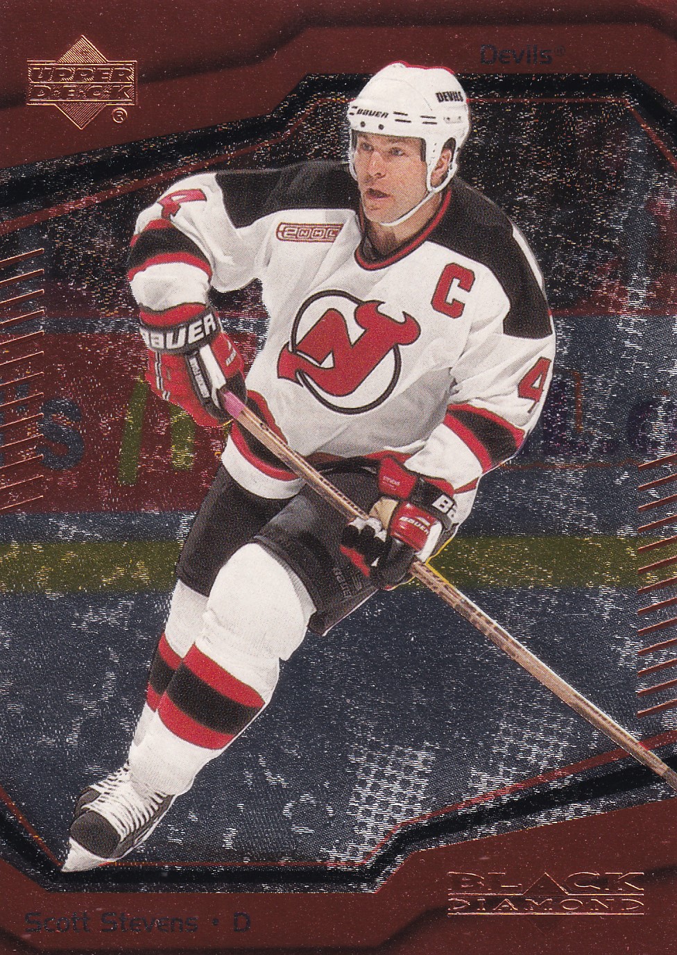 Scott Stevens - 2000/01 Black Diamond Hockey - Double Diamond - #35